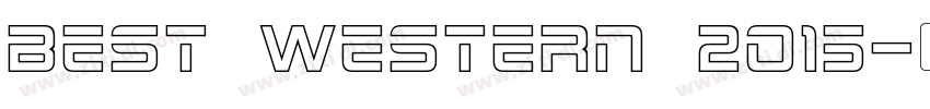 Best Western 2015字体转换